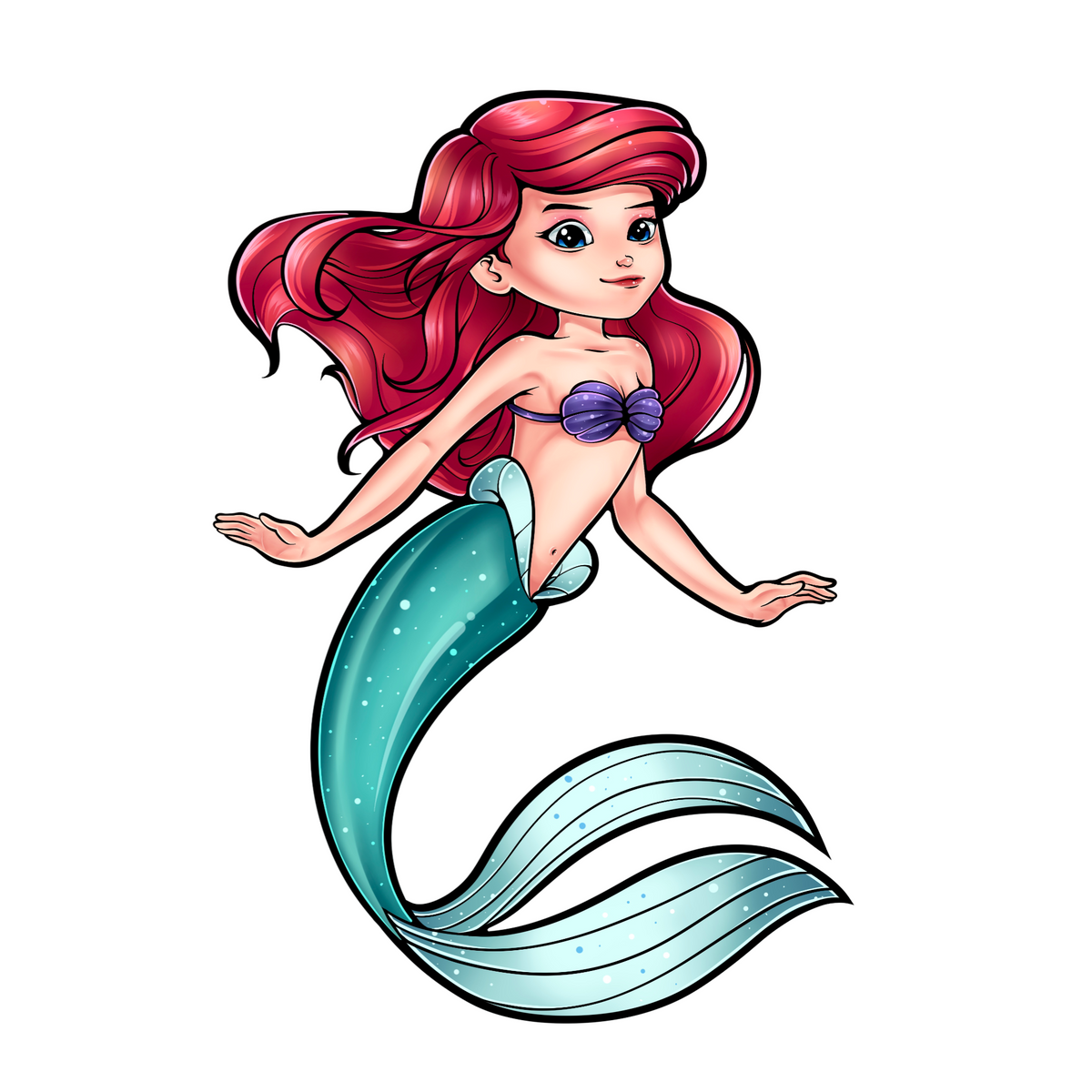 Pink Mermaid – The Knock Knock World